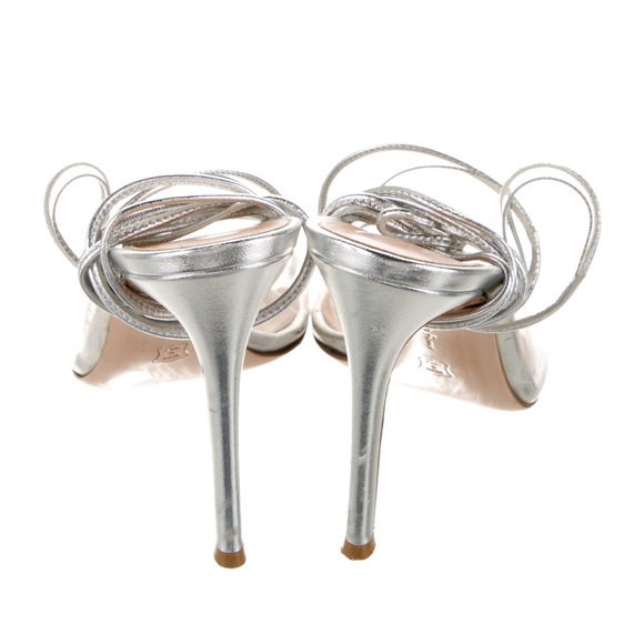 Gianvito Rossi PVC Slingback Pumps
Silver & Clear - Picture 6 of 13